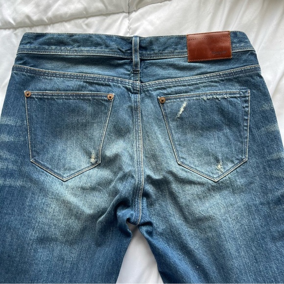 Madewell Bootlegger Medium Wash Bootcut Jeans Size 24 - Picture 4 of 5